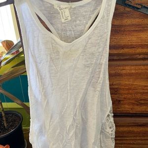 White tank top